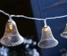 Диодная гирлянда "Колокольчики" (металл)