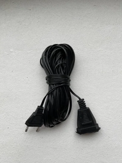 Новогодний удлинитель для елочных гирлянд 10м