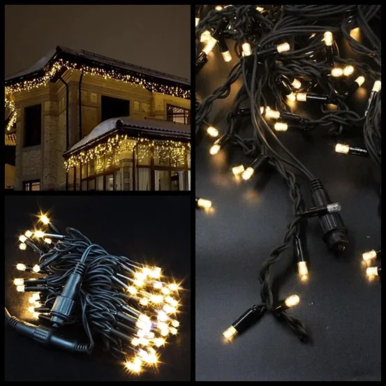 Уличная бахрома IP65 3 метра (усиленный провод)