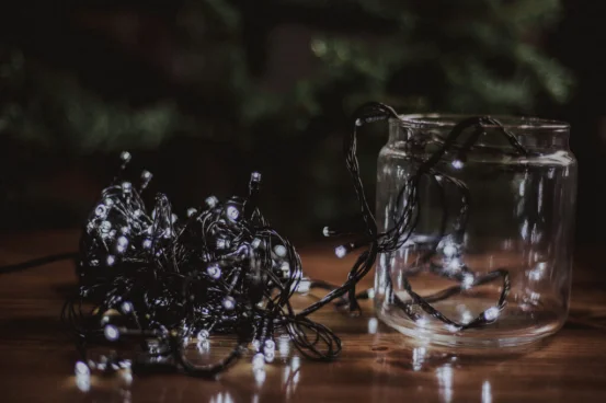 Обыкновенная диодная гирлянда