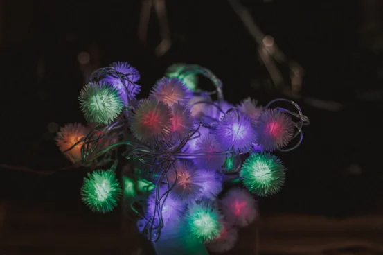 Диодная гирлянда "Снежок"