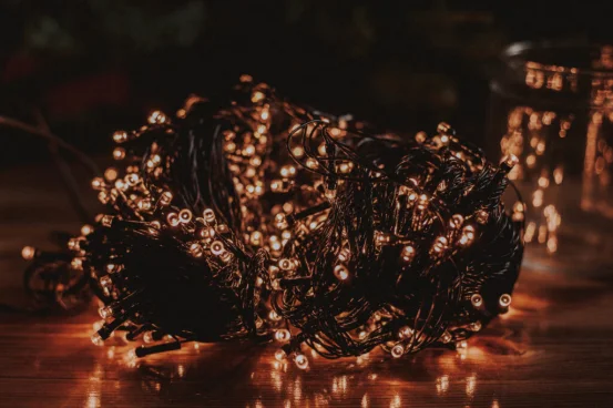 Обыкновенная диодная гирлянда