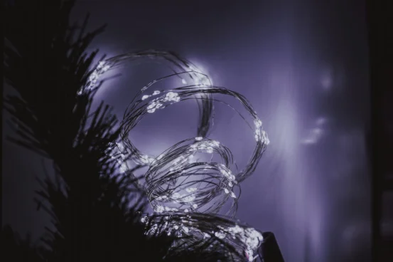 Диодная нить/роса (сеть, батарейка)