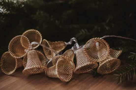 Диодная гирлянда "Колокольчики" (металл)