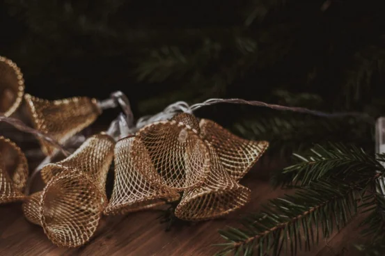 Диодная гирлянда "Колокольчики" (металл)