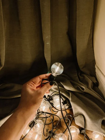 Уличная диодная ретро гирлянда "Эдисон" (малые лампочки)