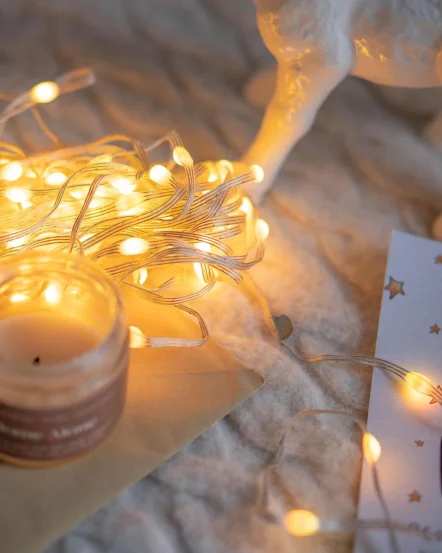 Светодиодная новогодняя лента RBG 10 м (управляется с телефона)