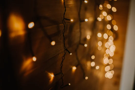 Уличная диодная бахрома IP54 (тонкий провод)