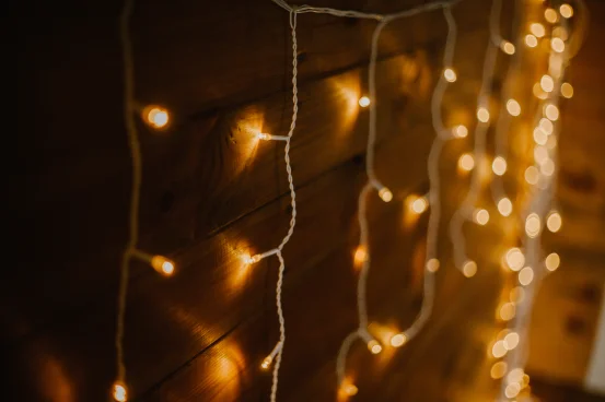 Уличная диодная бахрома IP54 (тонкий провод)