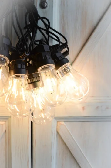 Уличная диодная ретро гирлянда "Груша" (большие лампочки)