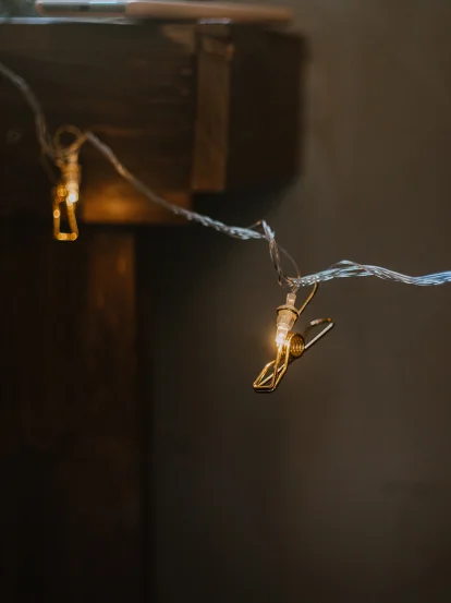 Диодная гирлянда-прищепки