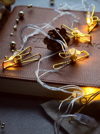 Диодная гирлянда-прищепки