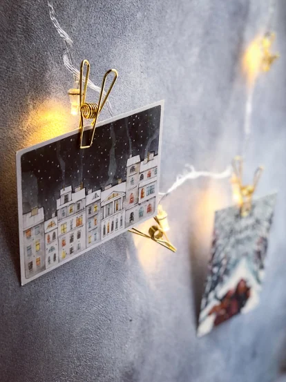 Диодная гирлянда-прищепки