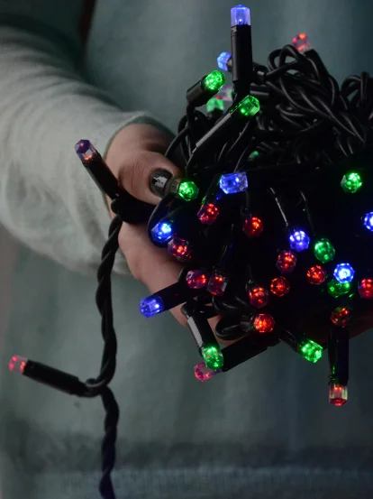 Уличная гирлянда "Линейная" КАУЧУК (усиленный провод)