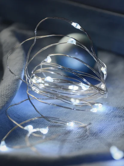 Диодная нить/роса (сеть, батарейка)