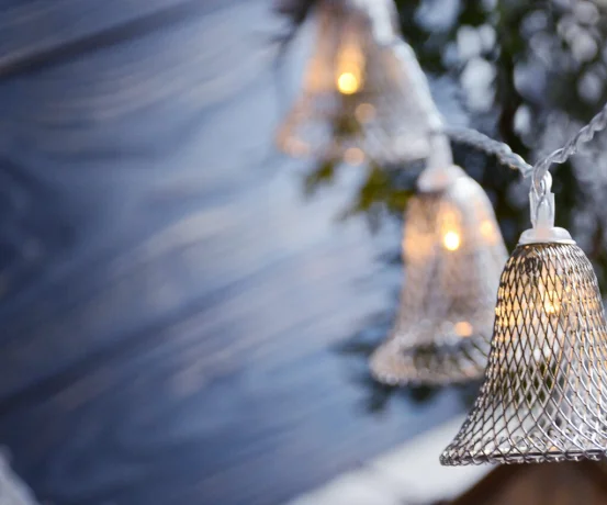 Диодная гирлянда "Колокольчики" (металл)