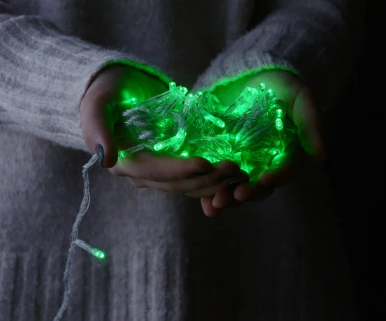 Обыкновенная диодная гирлянда