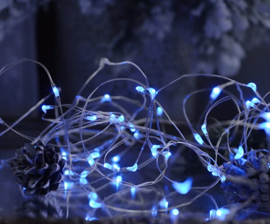 Диодная нить/роса (сеть, батарейка)