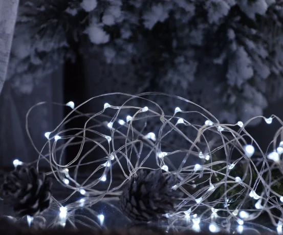 Диодная нить/роса (сеть, батарейка)